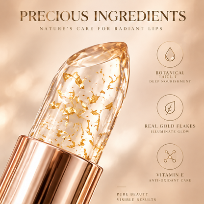 MELYVIO Crystal Gold Flake Lip Balm