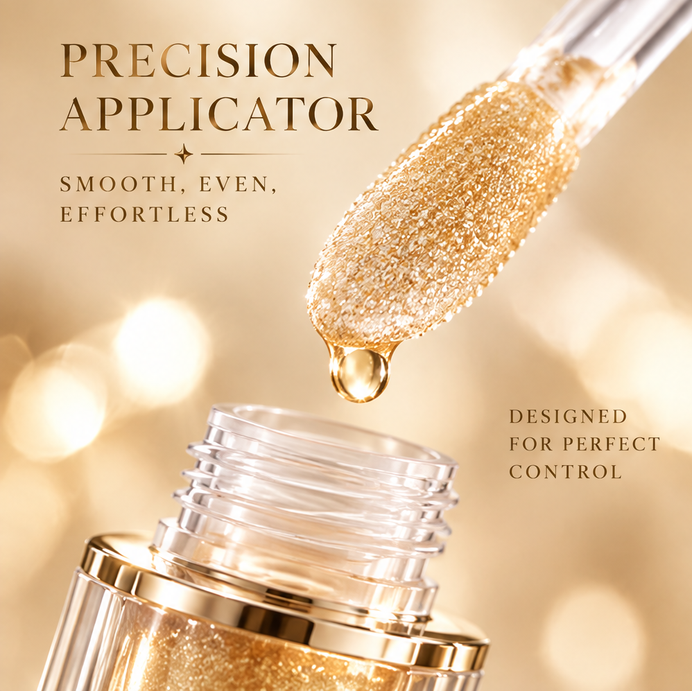 MELYVIO Golden Shimmer Liquid Lip Gloss