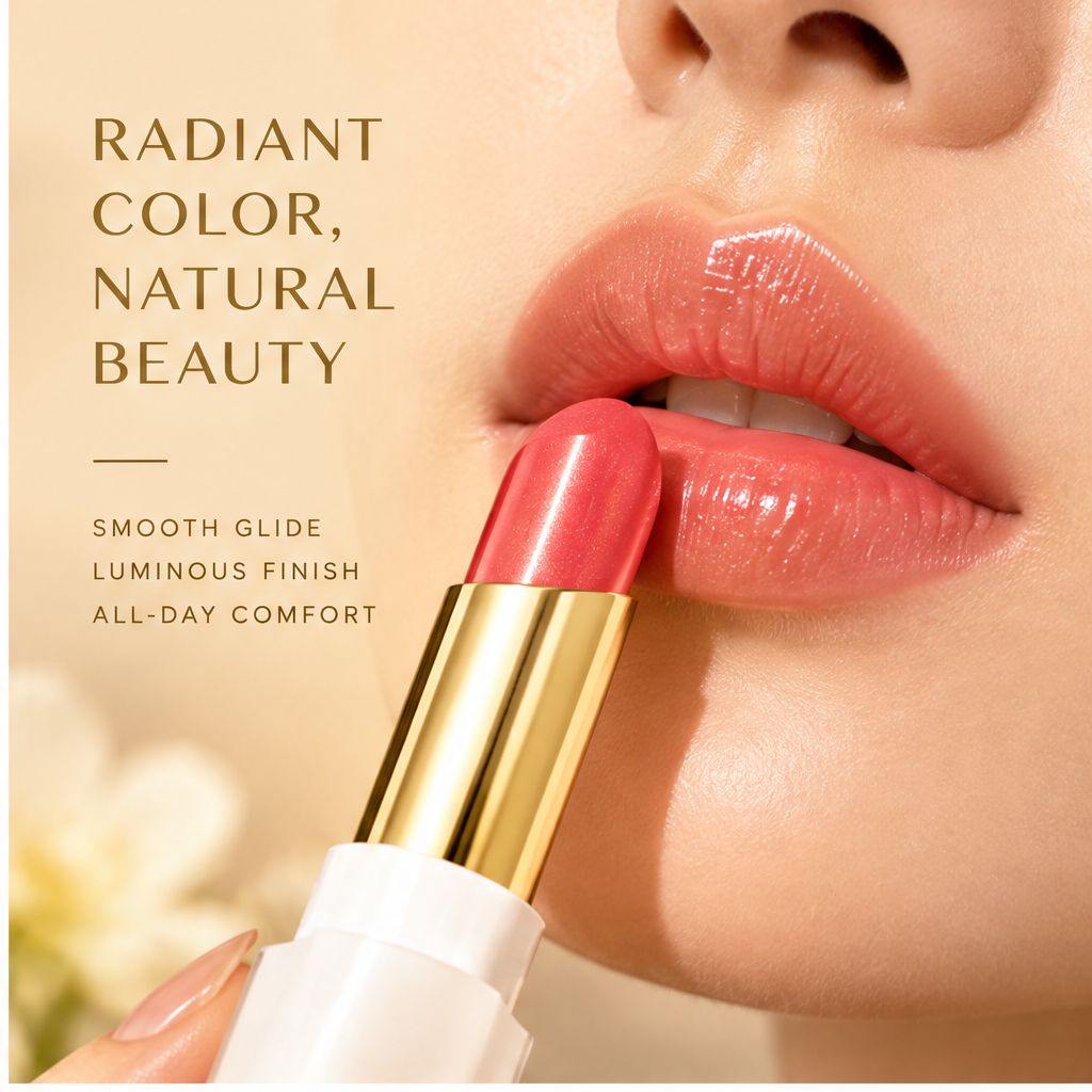 MELYVIO White Tube Shimmer Moisturizing Lipstick