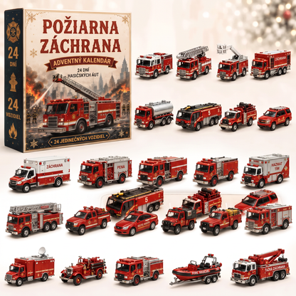 🔥 AKCIA KONČÍ: UŠETRITE 50 % - 🎁 24-dňový adventný kalendár s vozidlami: 🚜 Zostavte si vlastnú flotilu 🚜