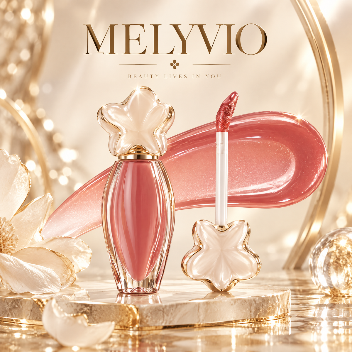 MELYVIO Starry Shimmer Liquid Lip Gloss