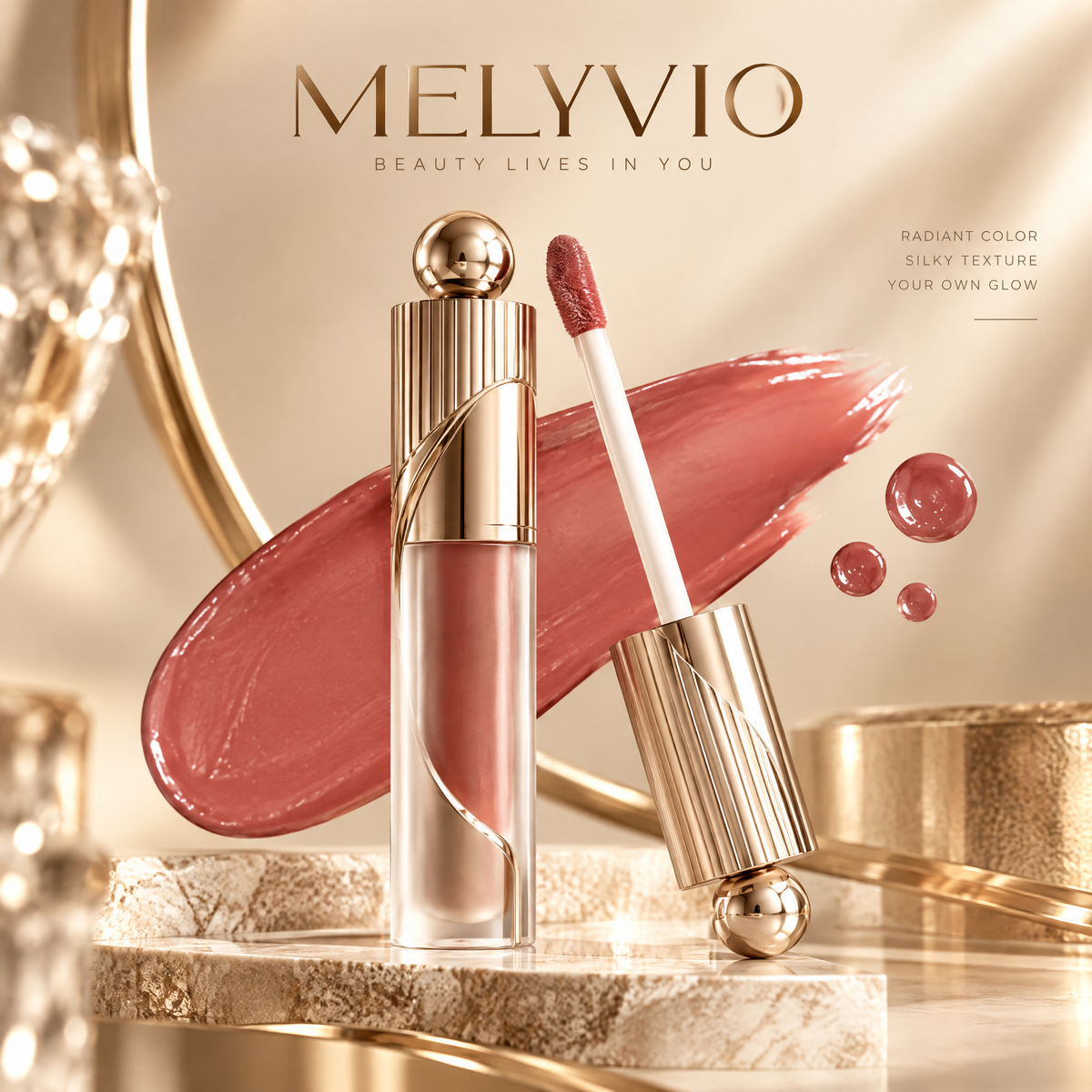 MELYVIO Silky Touch Radiant Liquid Lip Gloss