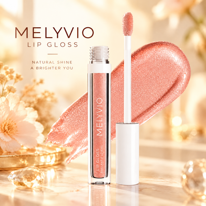 MELYVIO Lip Gloss Sparkling Moisturizing Tinted Lip Gloss