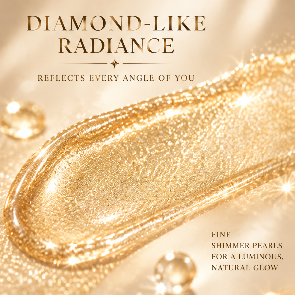MELYVIO Golden Shimmer Liquid Lip Gloss