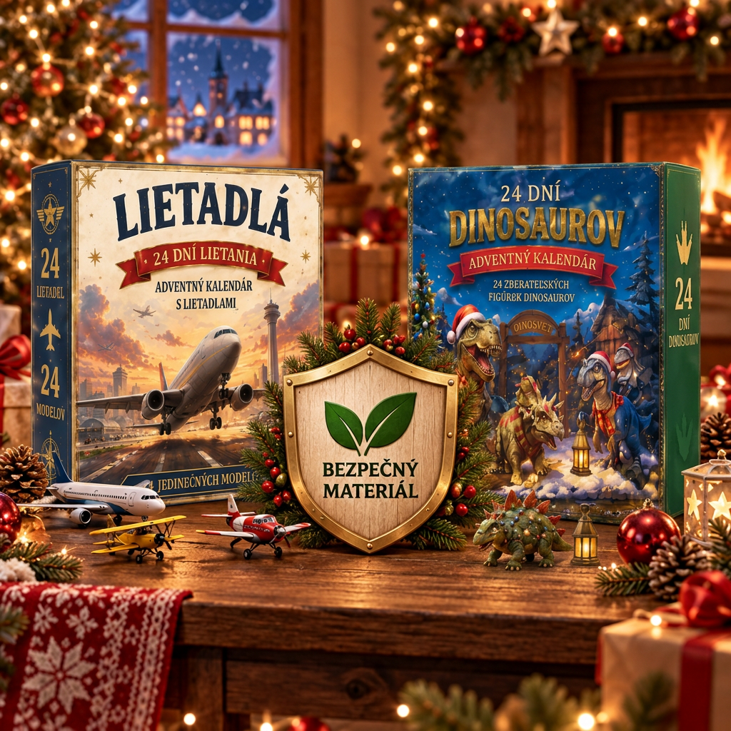 🔥🎄 Vianočné Dobrodružstvo: ✈️ 24 Dní Prekvapení – Letecká Flotila & Jurská Expedícia 🎁