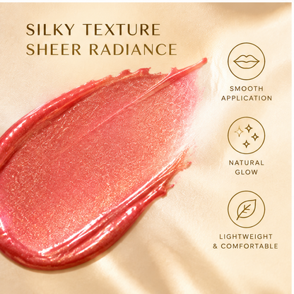 MELYVIO White Tube Shimmer Moisturizing Lipstick