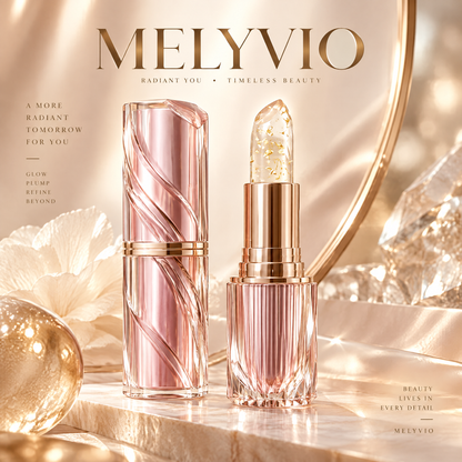 MELYVIO Crystal Gold Flake Lip Balm