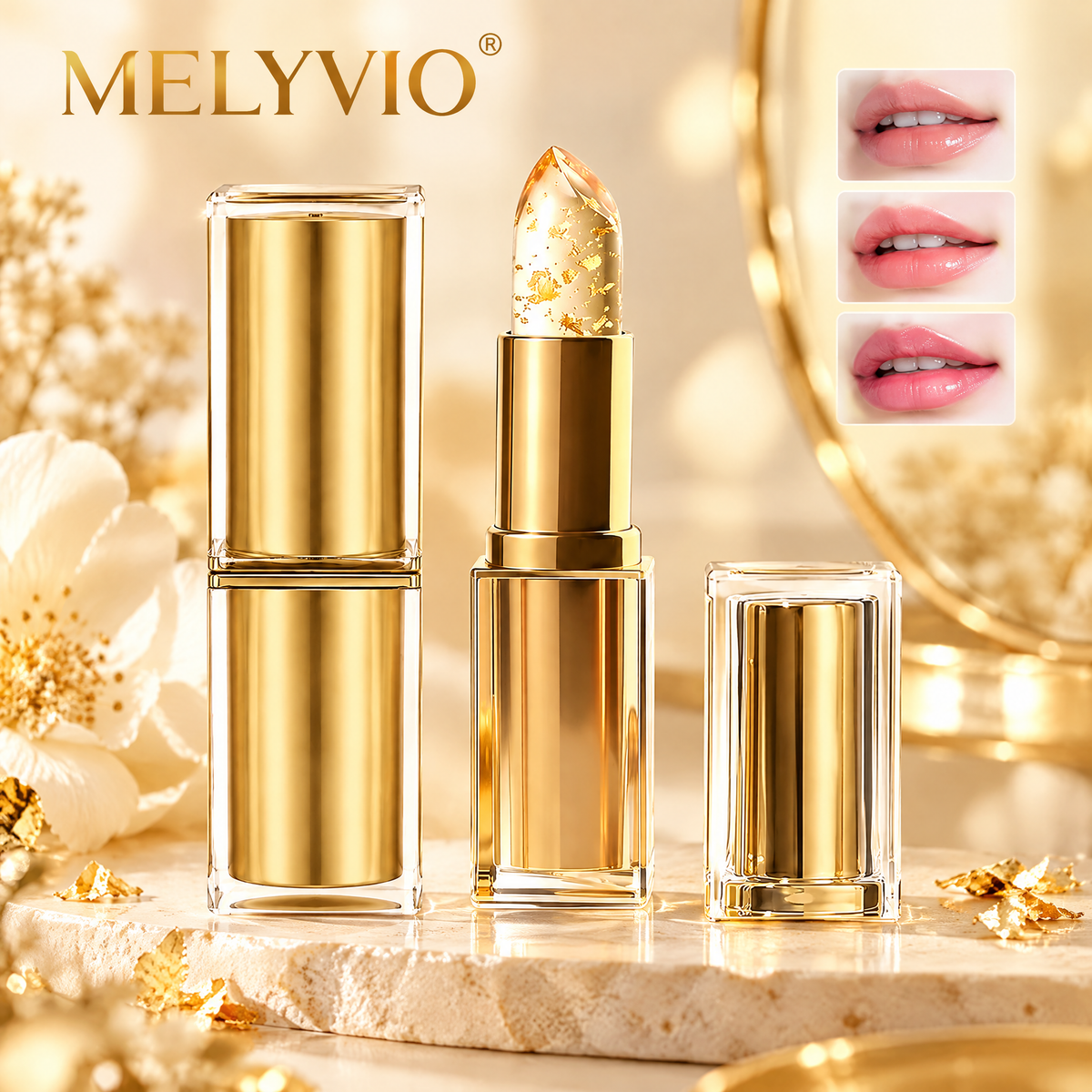 MELYVIO Gold Leaf Jelly Lipstick