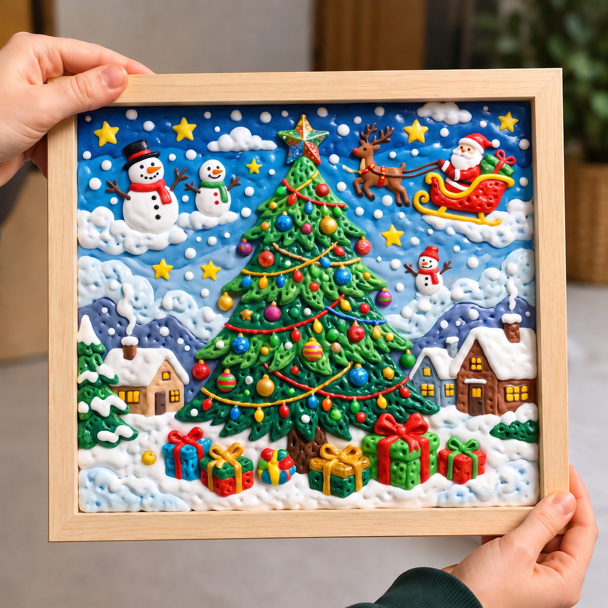🔥ZADNJI DAN 49 % POPUSTA 🌥️ Čarobni božični 3D napihljivi svinčniki – Spremenite praznične risbe v otipljivo 3D umetnost 🎁✨