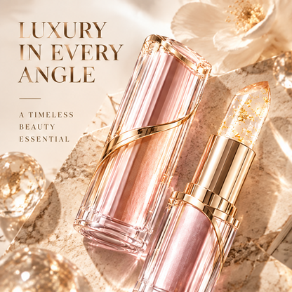 MELYVIO Real Gold Flakes Luminous Care Lipstick