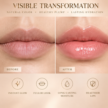 MELYVIO Crystal Gold Flake Lip Balm