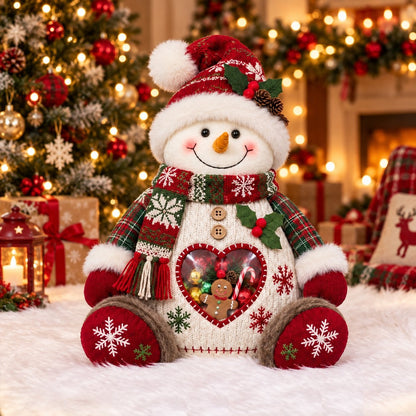 🎁 Vianočná ponuka — 50 % zľava! 🐧 Vianočná dóza na sladkosti s motívom vianočnej postavičky – multifunkčné balenie na maškrty a darčeky