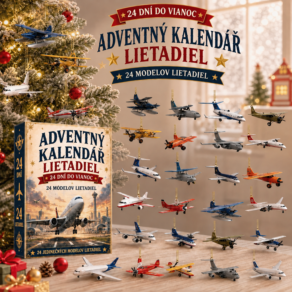 🔥🎄 Vianočné Dobrodružstvo: ✈️ 24 Dní Prekvapení – Letecká Flotila & Jurská Expedícia 🎁