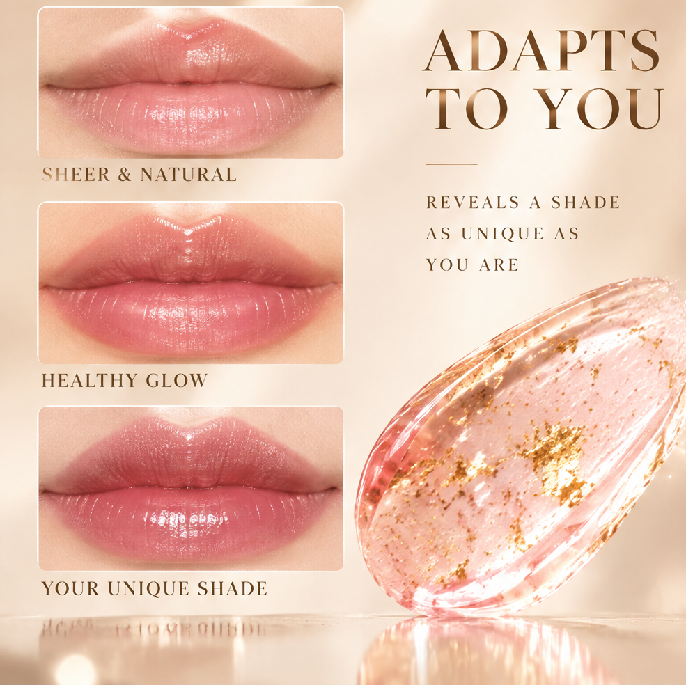 MELYVIO Real Gold Flakes Luminous Care Lipstick