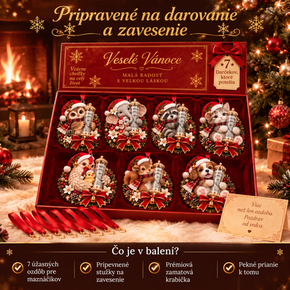 🎄Vianočná zľava 50 %🎁 Vianočná ozdoba s roztomilým zvieratkom na darovanie peňazí – ozdoba na vianočný stromček 💵